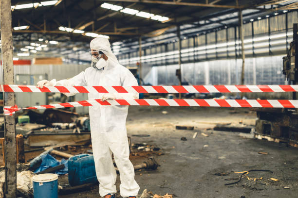 Professional Crime Scene Cleanup technician working in Homerville, OH